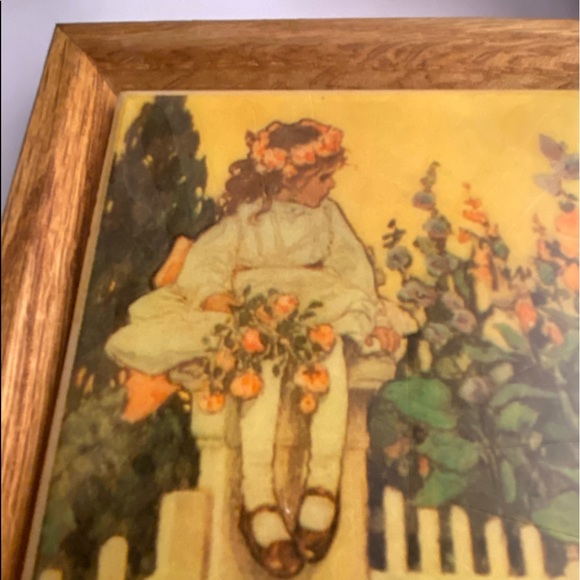 Vintage Framed Tile Chronicles of Rhoda
Art Pic Glossy At Free Standing Frame - Picture 5 of 16